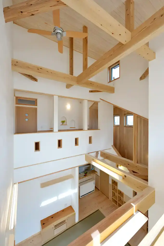 大きな吹き抜け